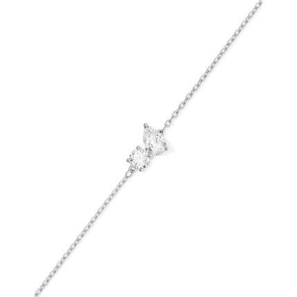 Pulseira Toi & Moi Twist prata