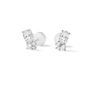 Pendientes Royale Twist plata
