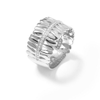 Anillo Les Fougères plata