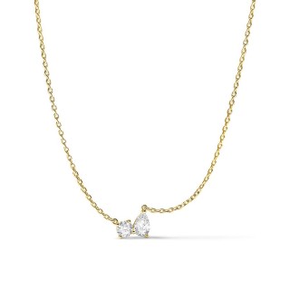 Colar Toi & Moi Twist dourado