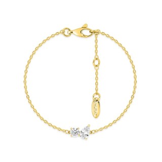 Pulsera Toi & Moi Twist dorada