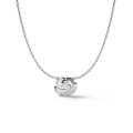 Collar La Rose plata