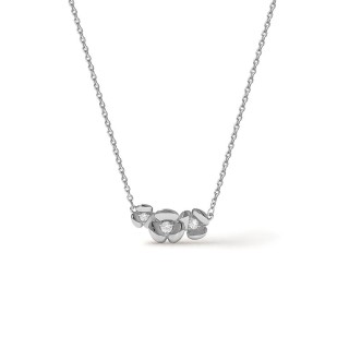 Collar L'Hortensia Trio plata