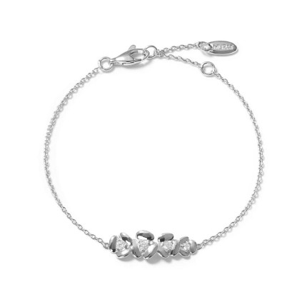 Pulsera L'Hortensia Bouquet plata