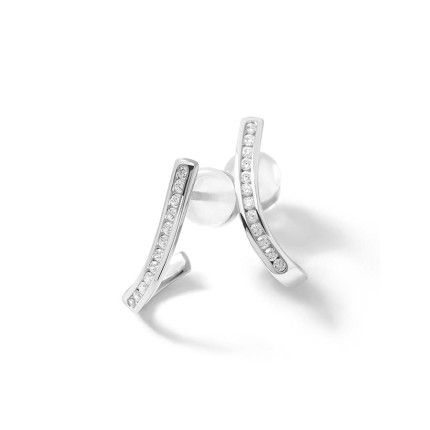 Pendientes Seine plata