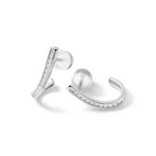 Pendientes Seine plata