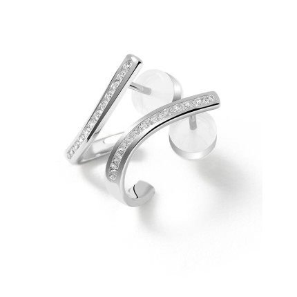 Pendientes Seine plata