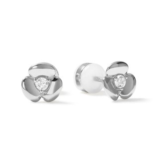 Pendientes L'Hortensia plata