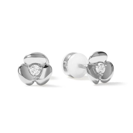 Pendientes L'Hortensia plata