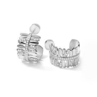 Pendientes Les Fougères plata