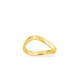 Anillo Seine Vague dorado