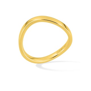Anillo Seine Vague dorado