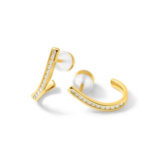 Pendientes Seine dorados