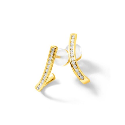 Pendientes Seine dorados