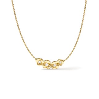 Collar L'Hortensia Bouquet dorado