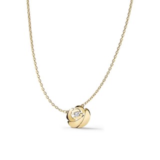 Colar La Rose dourado