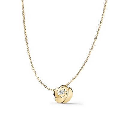 Collar La Rose dorado