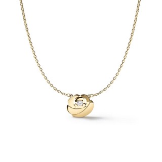 Colar La Rose dourado