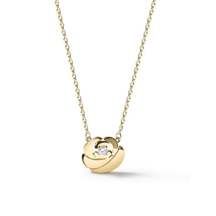 Collar La Rose dorado