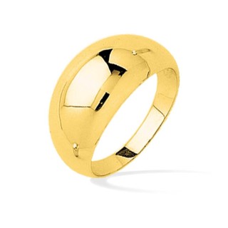 Anillo clásico chapado en oro