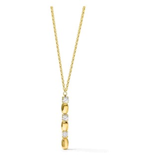 Collar largo Jour J dorado