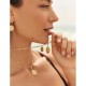Collar Le Trésor Trio dorado