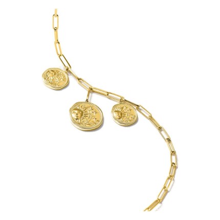 Collar Le Trésor Trio dorado