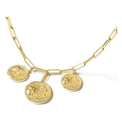 Collar Le Trésor Trio dorado