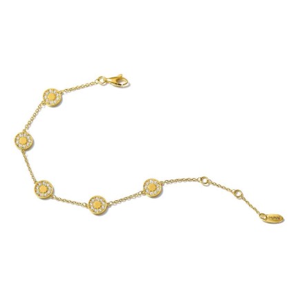 Pulseira Plein Soleil Cycle dourada