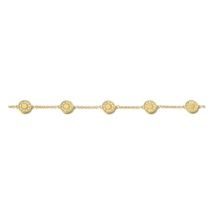 Pulseira Plein Soleil Cycle dourada