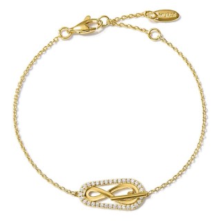 Pulseira L'Infini dourada