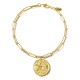 Pulseira Le Trésor dourada