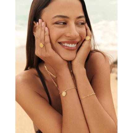 Pulsera Le Trésor dorada