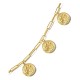 Pulseira Le Trésor Trio dourada