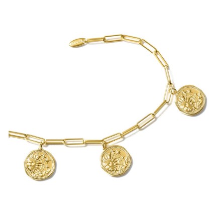 Pulsera Le Trésor Trio dorada