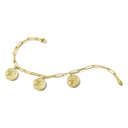 Pulsera Le Trésor Trio dorada