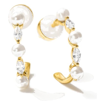 Pendientes Sirène dorados