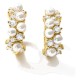 Pendientes Écume dorados