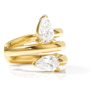 Ear cuff La Veille dourado