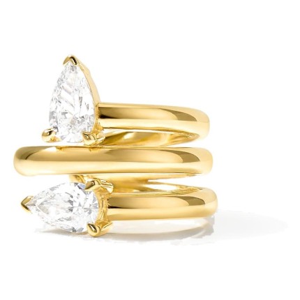 Ear cuff La Veille dourado