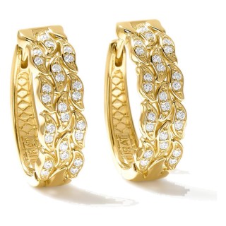 Pendientes La Marée Double dorados