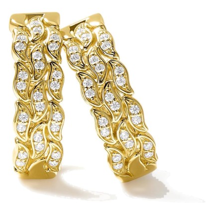 Pendientes La Marée Double dorados