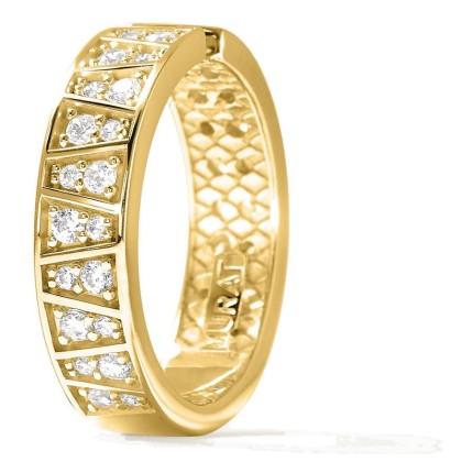 Anillo Plein Soleil abierto dorado