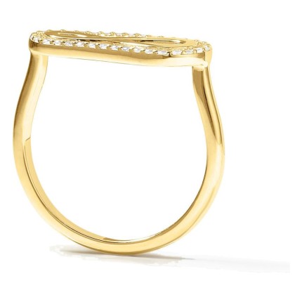 Anel L'Infini dourado