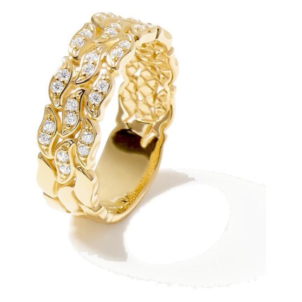 Anel La Marée Triple dourado