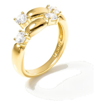 Anillo Jour J dorado