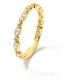 Anillo La Marée dorado