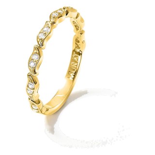 Anillo La Marée dorado