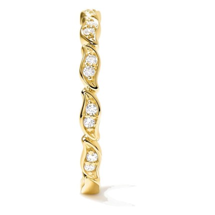 Anillo La Marée dorado