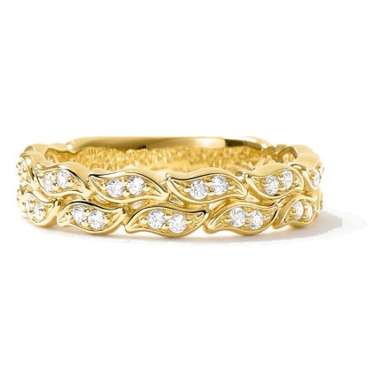 Anillo La Marée Double dorado